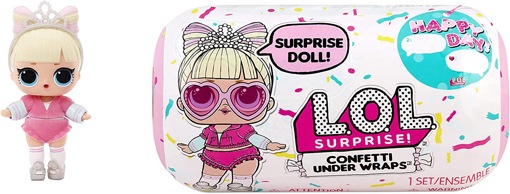 Кукла Лол капсула Lol Confetti Under Wraps 2 серия