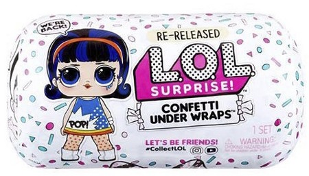 Кукла Лол капсула Lol Confetti Under Wraps (перевыпуск)