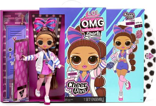 Кукла Lol OMG Sports Cheer Diva (спортивная серия)