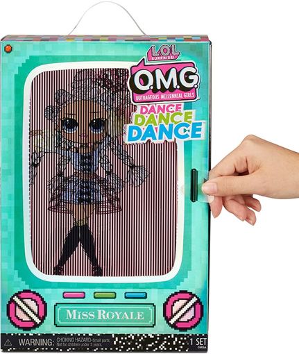 Кукла Lol OMG Dance Dance Dance Miss Royale (неон)