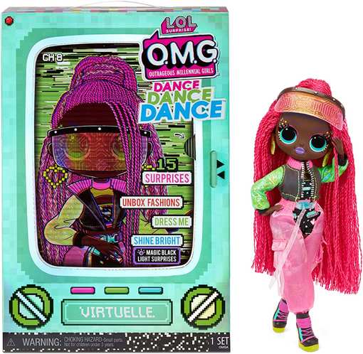 Кукла Lol OMG Dance Dance Dance Virtuelle (неон)