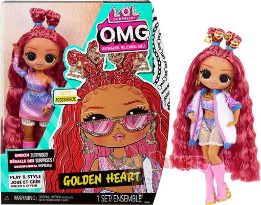 Кукла Lol OMG Golden Heart