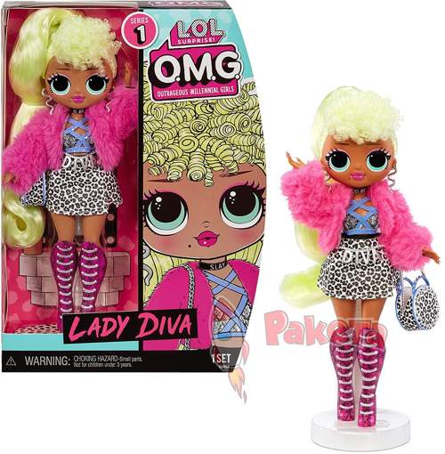 Кукла Lol OMG Lady Diva перевыпуск - фото