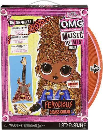 Кукла Lol OMG Remix Rock Ferociousl