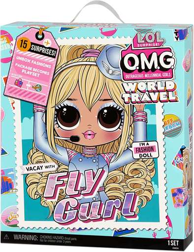 Кукла Lol OMG World Travel Fly Gurl