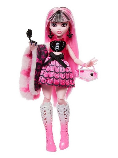 Кукла Monster High Skulltimate Secrets 2 Дракулаура HNF73 - фото2