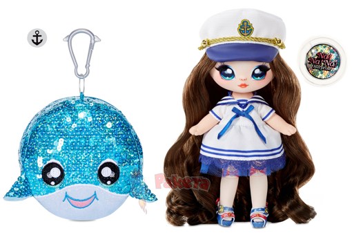 Мягкая кукла Na Na Na Surprise Sparkle Sailor Blu 1 серия