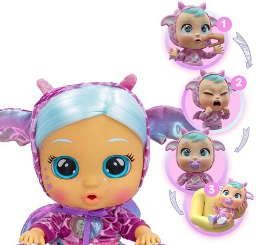 Кукла пупс Cry Babies Dressy Fantasy Бруни