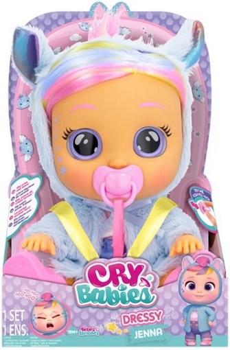 Кукла пупс Cry Babies Dressy Fantasy Дженна 40951
