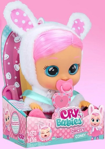 Интерактивная кукла пупс Cry Babies Dressy Кони 40883