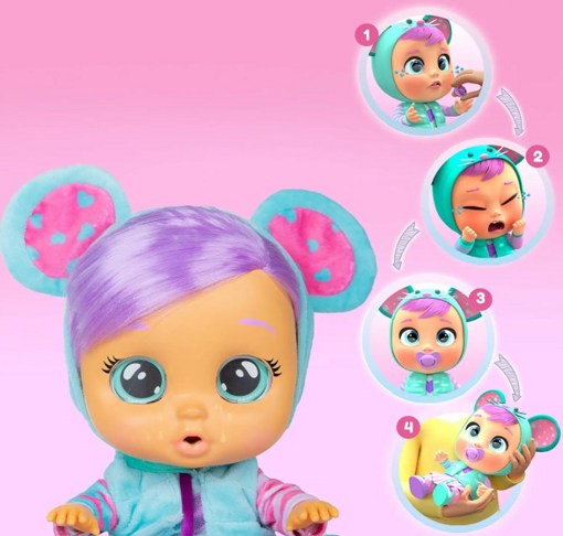 Кукла пупс Cry Babies Dressy Лала 40888