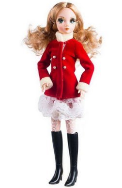 Кукла в красном пальто серия Daily collection Соня Роуз R4326N