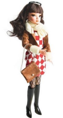 Кукла в кожаной куртке серия Daily collection Соня Роуз R4328N