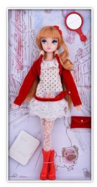 Кукла в красном болеро серия Daily collection Соня Роуз R4329N
