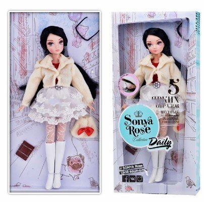 Кукла в меховой куртке серия Daily collection Соня Роуз R4325N