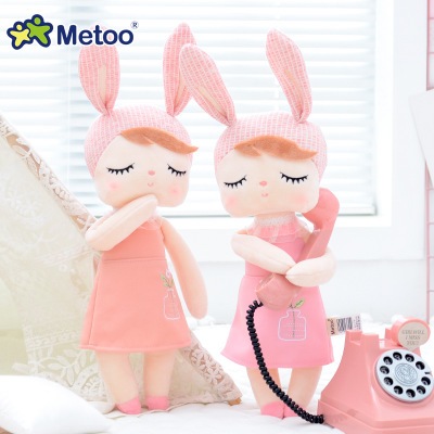 Кукла-сплюшка в розовом платье Metoo 33 см 912-1-8-2