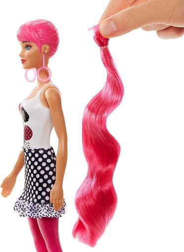 Кукла-сюрприз Барби Color Reveal "Цветное перевоплощение" 6 серия одноцветная GTR94