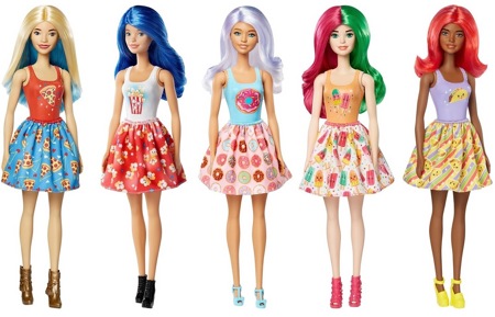 Кукла-сюрприз Барби Color Reveal "Цветное перевоплощение" 2 серия ароматная GTP41