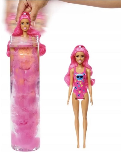 Кукла-сюрприз Барби Color Reveal серия Neon HCC67