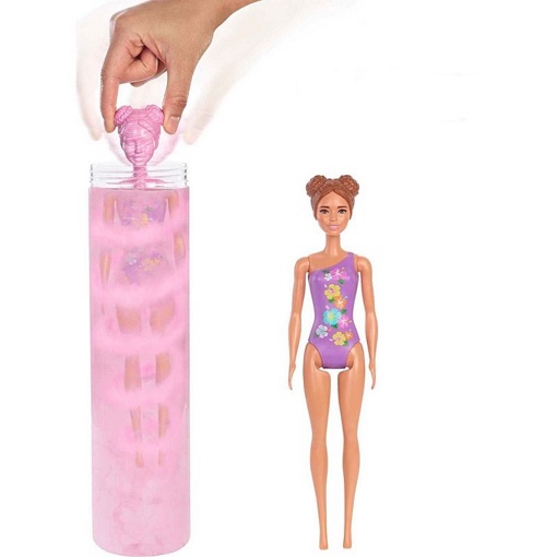 Кукла-сюрприз Барби Color Reveal "Цветное перевоплощение" 7 серия GTR95