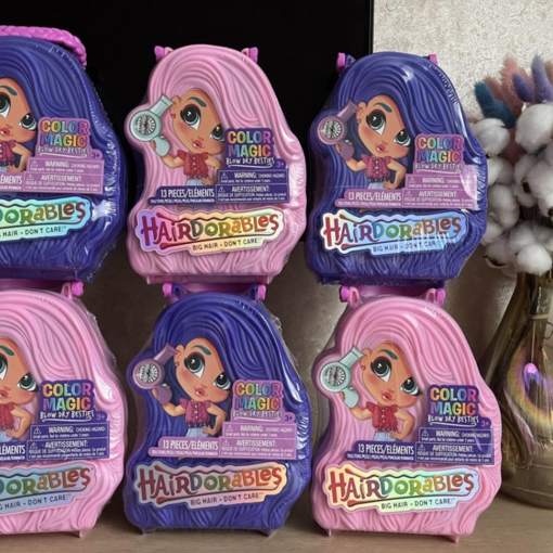 Кукла-сюрприз Hairdorables Магия цвета 23965