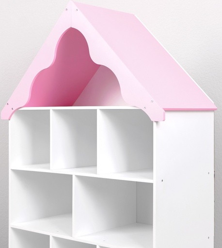 Кукольный домик Любава цвет розовый Авалон ДК005 без мебели