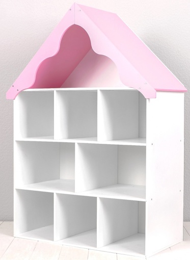 Кукольный домик Любава цвет розовый Авалон ДК005 без мебели