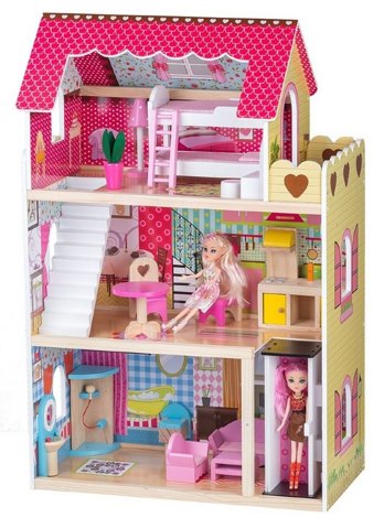 Кукольный домик Malinowa 2 Eco Toys 4120