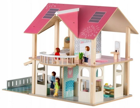 Кукольный домик Modern Eco Toys 4103