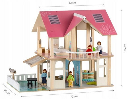 Кукольный домик Modern Eco Toys 4103