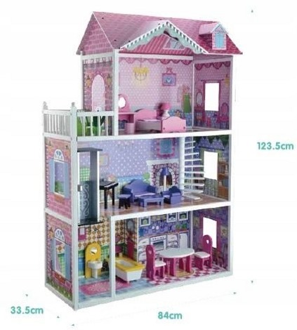 Кукольный домик Strawberry Eco Toys TL43004C