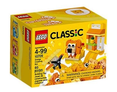 Лего 10709 Оранжевый набор для творчества Lego Classic