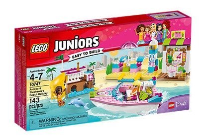 Лего 10747 День на пляже с Андреа и Стефани Lego Juniors
