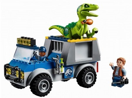 Лего 10757 Грузовик спасателей для перевозки раптор Lego Juniors
