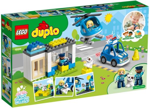 Лего 10959 Полицейский участок и вертолёт Lego Duplo