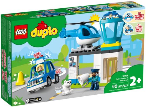 Лего 10959 Полицейский участок и вертолёт Lego Duplo