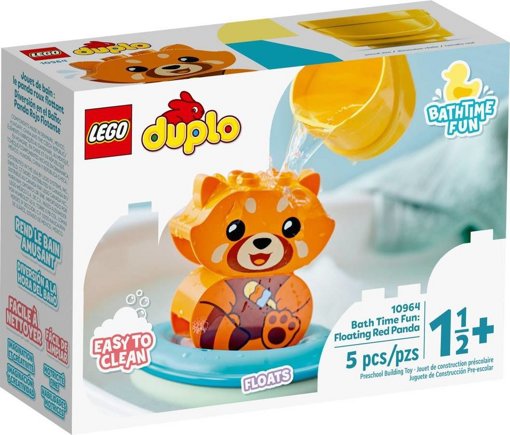Лего 10964 Приключения в ванной: Красная панда на плоту Lego Duplo