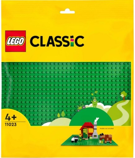 Лего 11023 Зеленая базовая пластина Lego Classic
