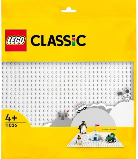 Лего 11026 Белая базовая пластина Lego Classic