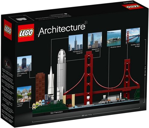 Лего 21043 Сан-Франциско Lego Architecture