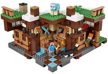 Лего 21134 База на водопаде Lego Minecraft