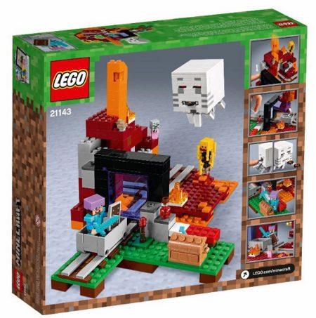 Лего Майнкрафт 21143 Портал в нижний мир Lego Minecraft