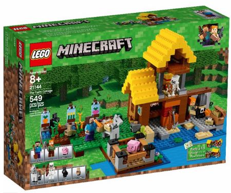 Лего Майнкрафт 21144 Фермерский коттедж Lego Minecraft