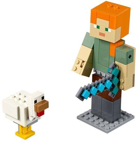 Лего 21149 Алекс с цыпленком Lego Minecraft