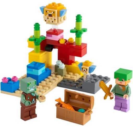 Лего 21164 Коралловый риф Lego Minecraft
