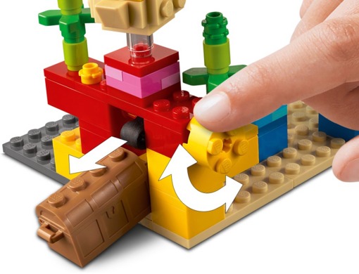 Лего 21164 Коралловый риф Lego Minecraft