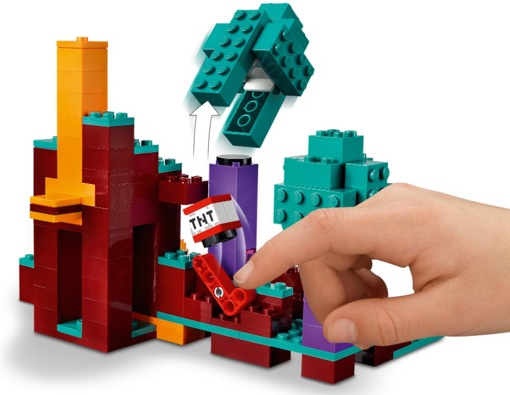 Лего 21168 Искажённый лес Lego Minecraft