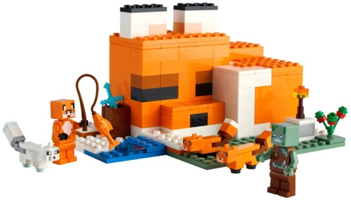 Лего 21178 Лисья хижина Lego Minecraft