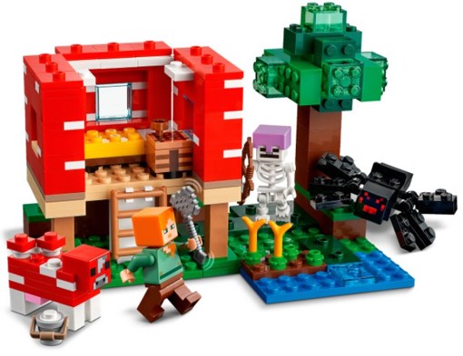 Лего 21179 Грибной дом Lego Minecraft