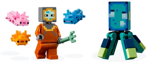 Лего 21180 Битва со стражем Lego Minecraft
